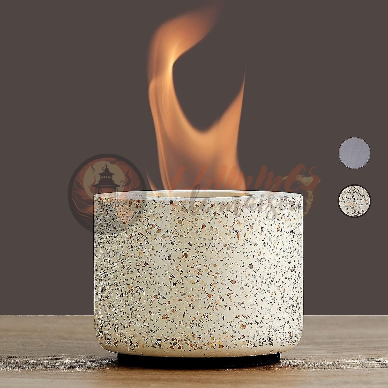 Indoor ethanol fireplace